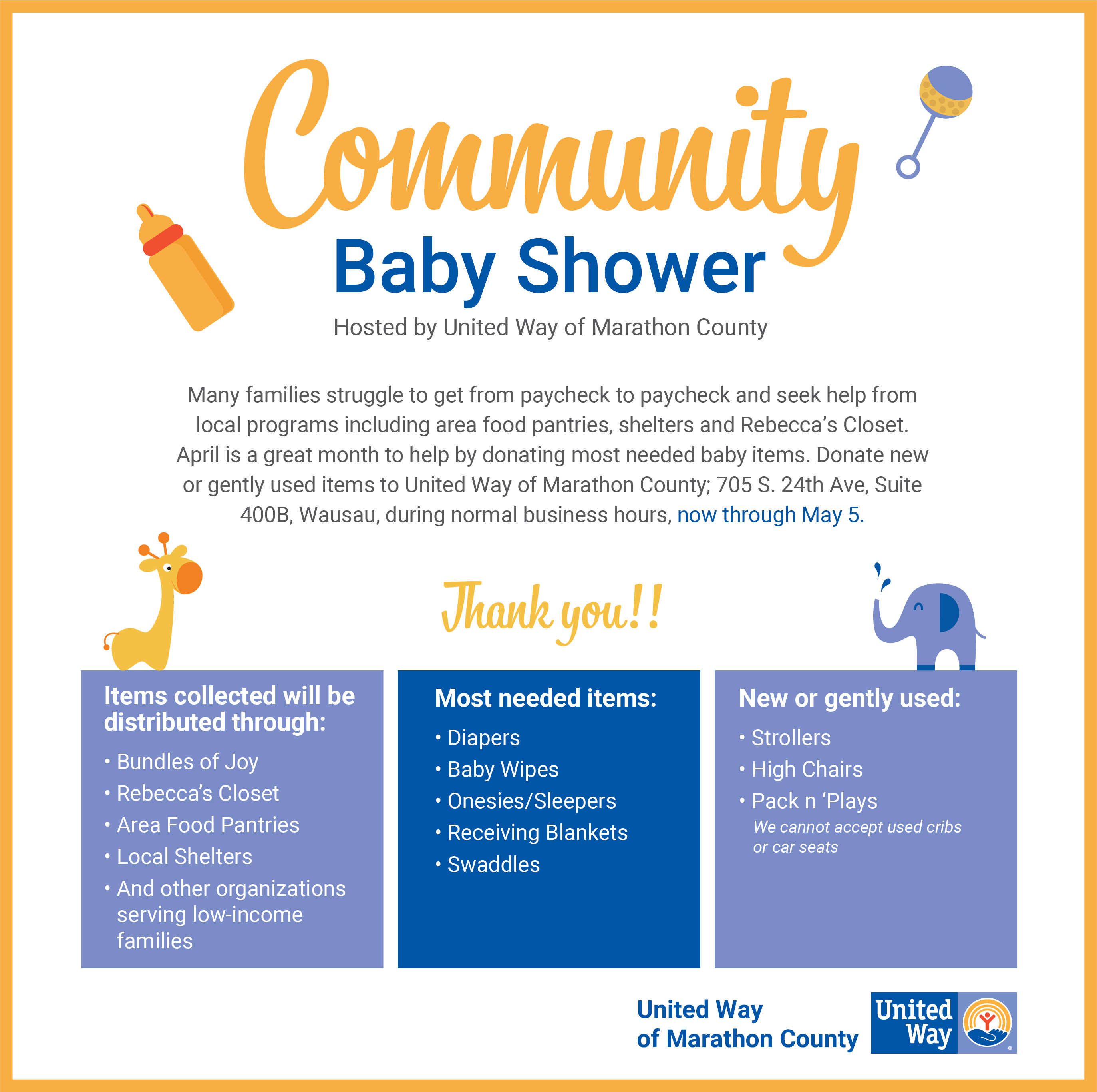 Community Baby Shower