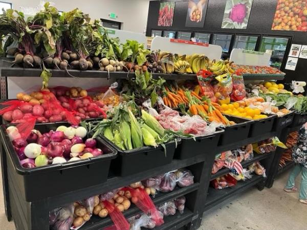 Farmers Market Produce Staging